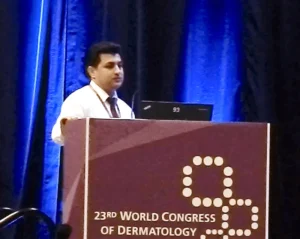 dermatoloq mehdi iskəndərli məruzə edir