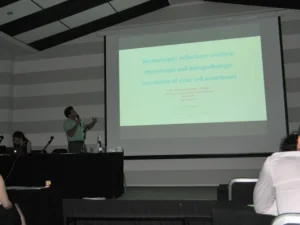 dermatoloq mehdi iskəndərli EADV dermatoonkologiya kursunda muhazirə deyir